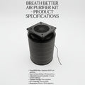 Breath Better Air Purifier Kit + HEPA Filter (Combo)